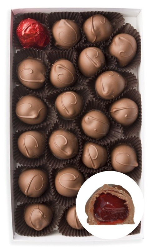 Mrs. Cavanaugh's chocolate covered cherries
